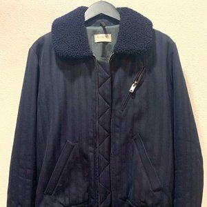 A.P.C. × Louis W. Maurice Lambswool Bomber Jacket